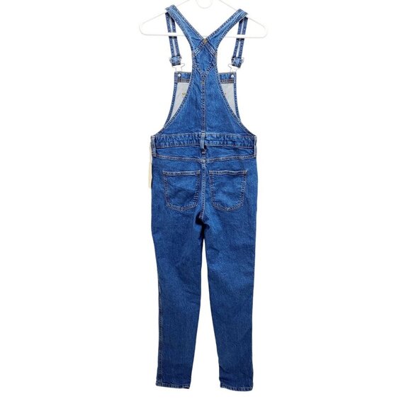 Universal Thread Womens Blue Denim Overalls With Adjustable Straps Size 0 - Picture 2 of 10